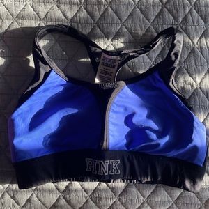 Blue Sports Bra